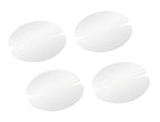 Pellicole antigraffio per incavi maniglie, set 4 pz - 9,5x8 cm