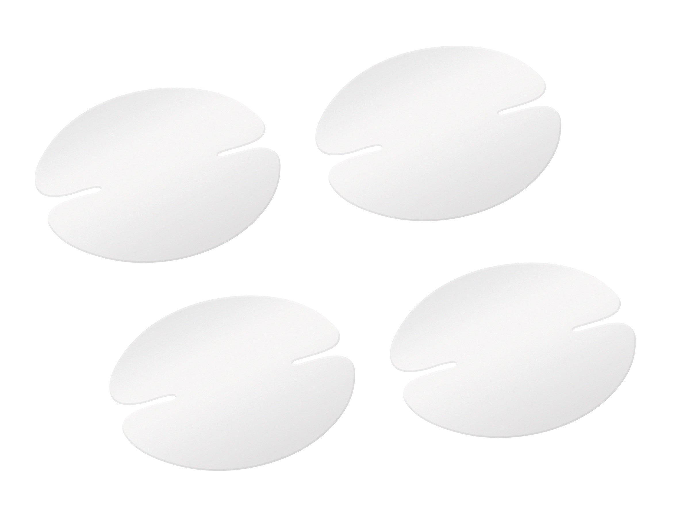 Pellicole antigraffio per incavi maniglie, set 4 pz - 9,5x8 cm