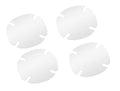Pellicole antigraffio per incavi maniglie, set 4 pz - 8,8x8 cm