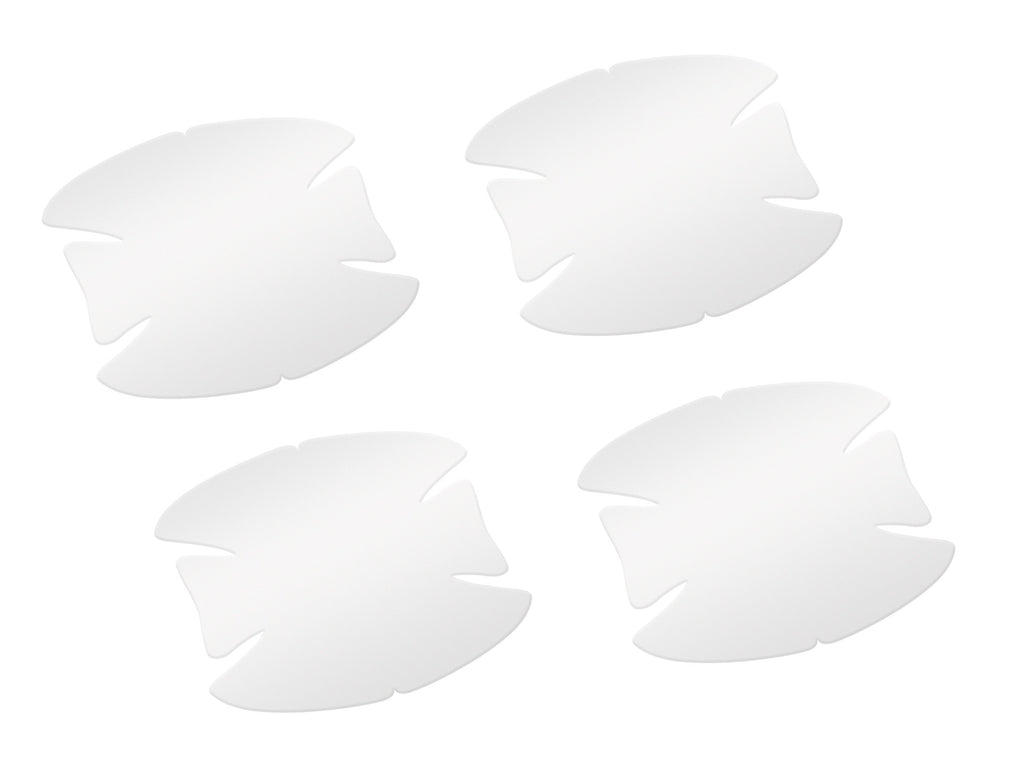 Pellicole antigraffio per incavi maniglie, set 4 pz - 8x8 cm