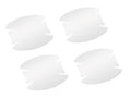 Pellicole antigraffio per incavi maniglie, set 4 pz - 8x8 cm