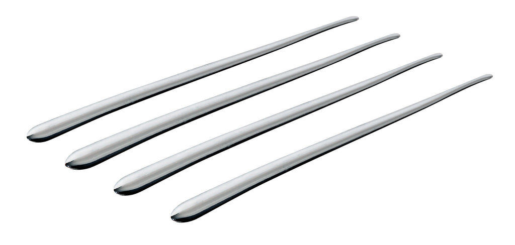 Mirror-Trims 4, decorazioni adesive cromate, 4 pz - 170 mm