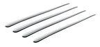 Mirror-Trims 4, decorazioni adesive cromate, 4 pz - 170 mm