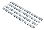 Flex Deco, strisce cromate flessibili, 4 pz