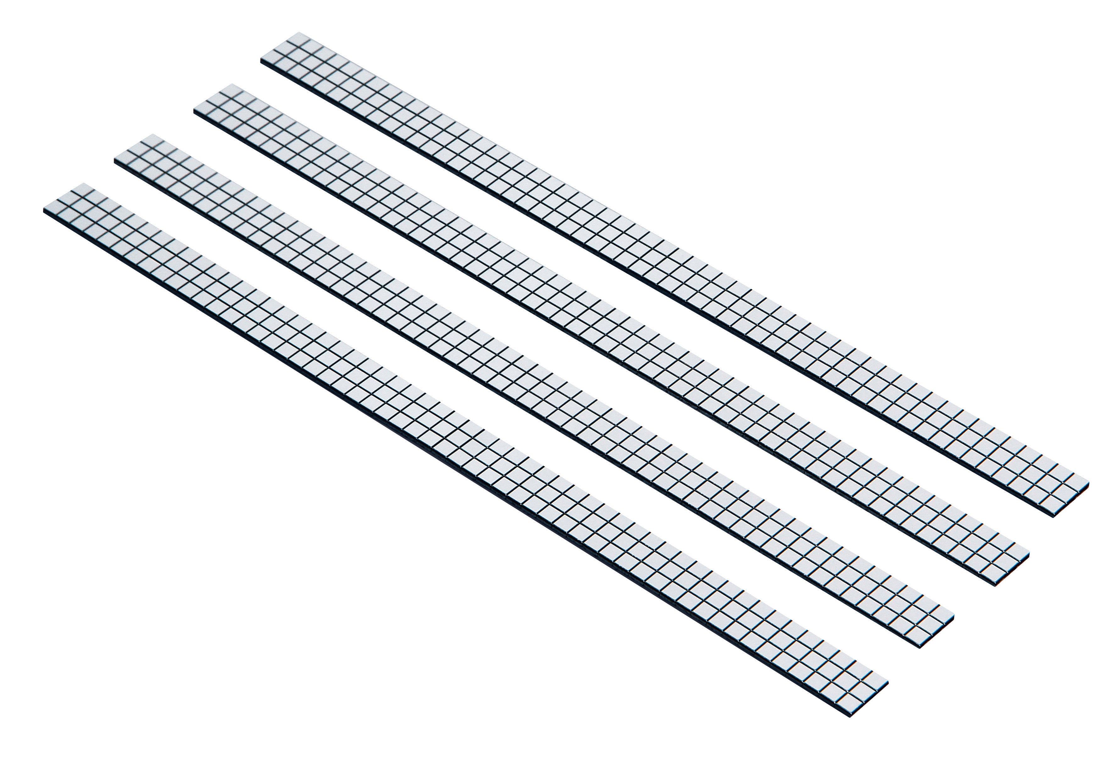 Flex Deco, strisce cromate flessibili, 4 pz