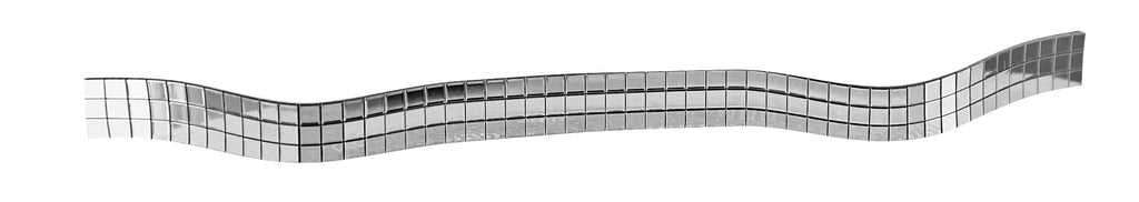 Flex Deco, strisce cromate flessibili, 4 pz