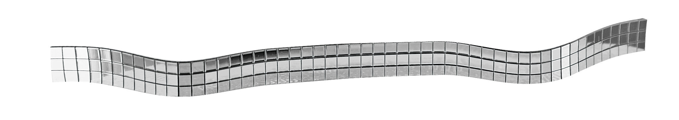 Flex Deco, strisce cromate flessibili, 4 pz