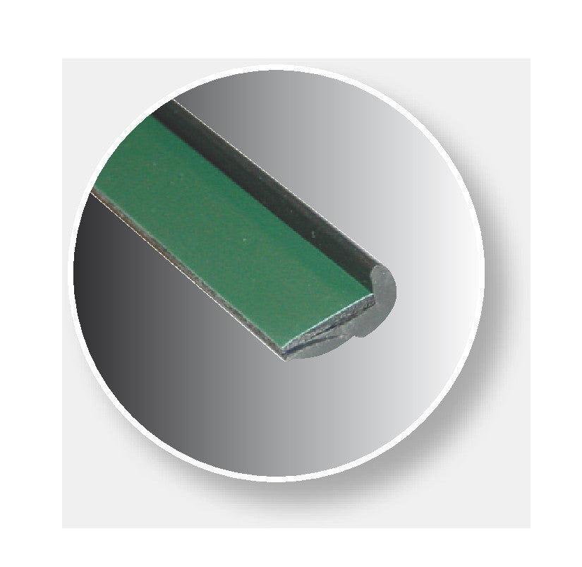 Contour-5, coppia salvaporta adesivi - Nero