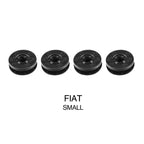 Set 4 clip fissaggio tappeti - Piccolo - Fiat