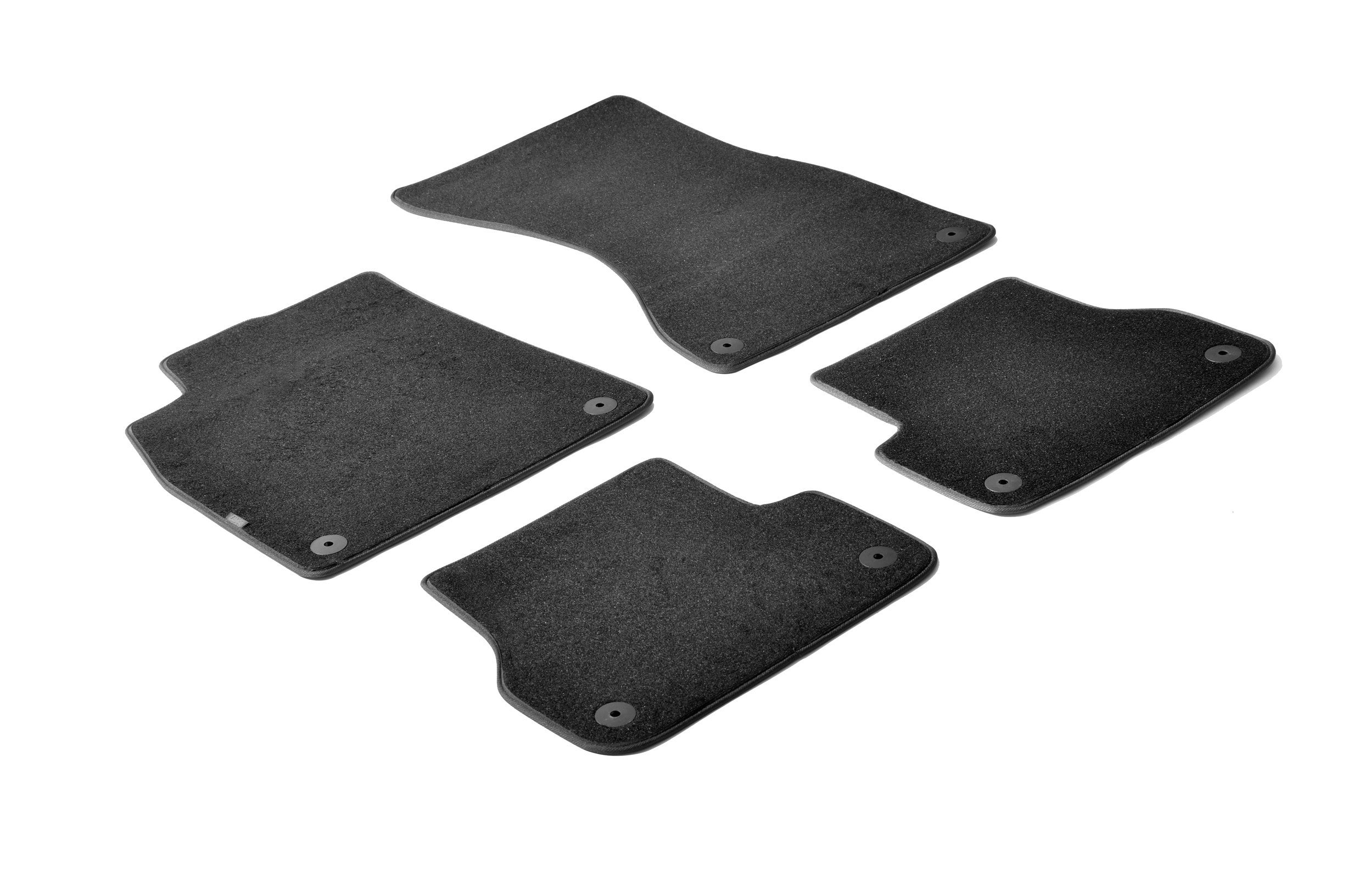 Set tappeti su misura in moquette - compatibile per Audi A6 4p (04/11>06/18) - Audi A6 Allroad (03/12>08/19) - Audi A6 Avant (09/11>07/18) - Audi A7 Sportback (10/10>03/18)