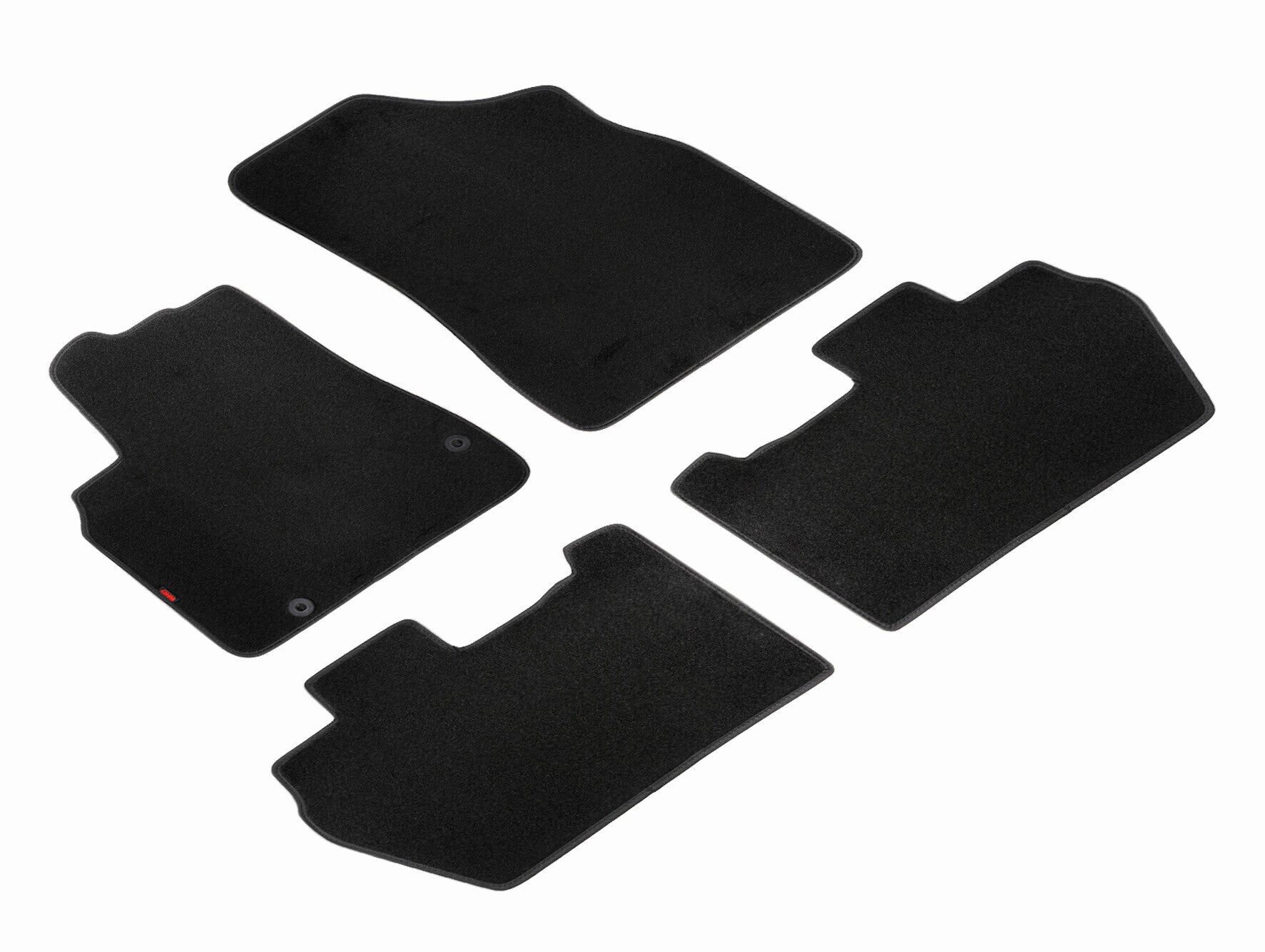 Set tappeti su misura in moquette - compatibile per Citroen Berlingo Van (04/08>05/18) - Citroen Berlingo Multispace (04/08>08/18) - Peugeot Partner (04/08>08/18) - Peugeot Partner Tepee (05/08>08/18)