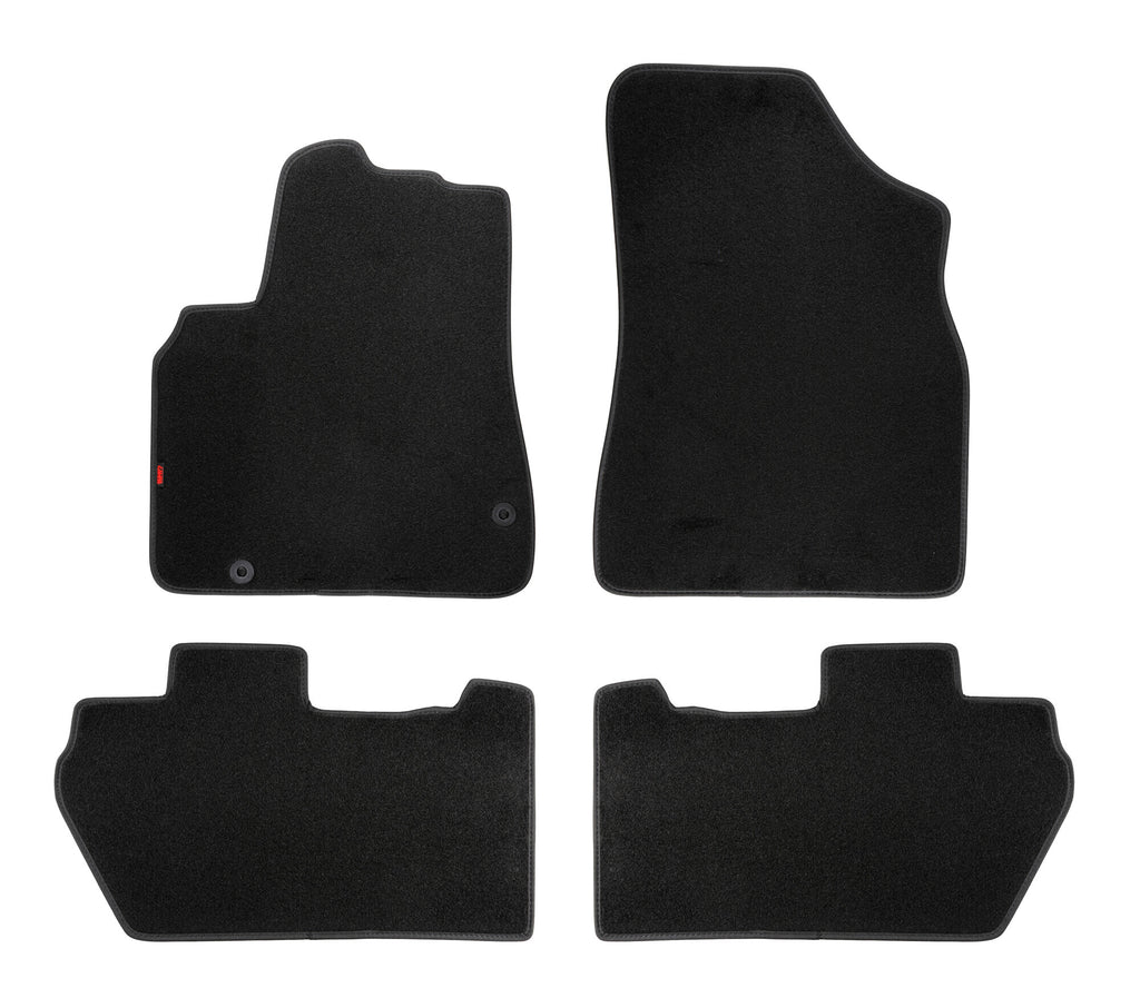 Set tappeti su misura in moquette - compatibile per Citroen Berlingo Van (04/08>05/18) - Citroen Berlingo Multispace (04/08>08/18) - Peugeot Partner (04/08>08/18) - Peugeot Partner Tepee (05/08>08/18)