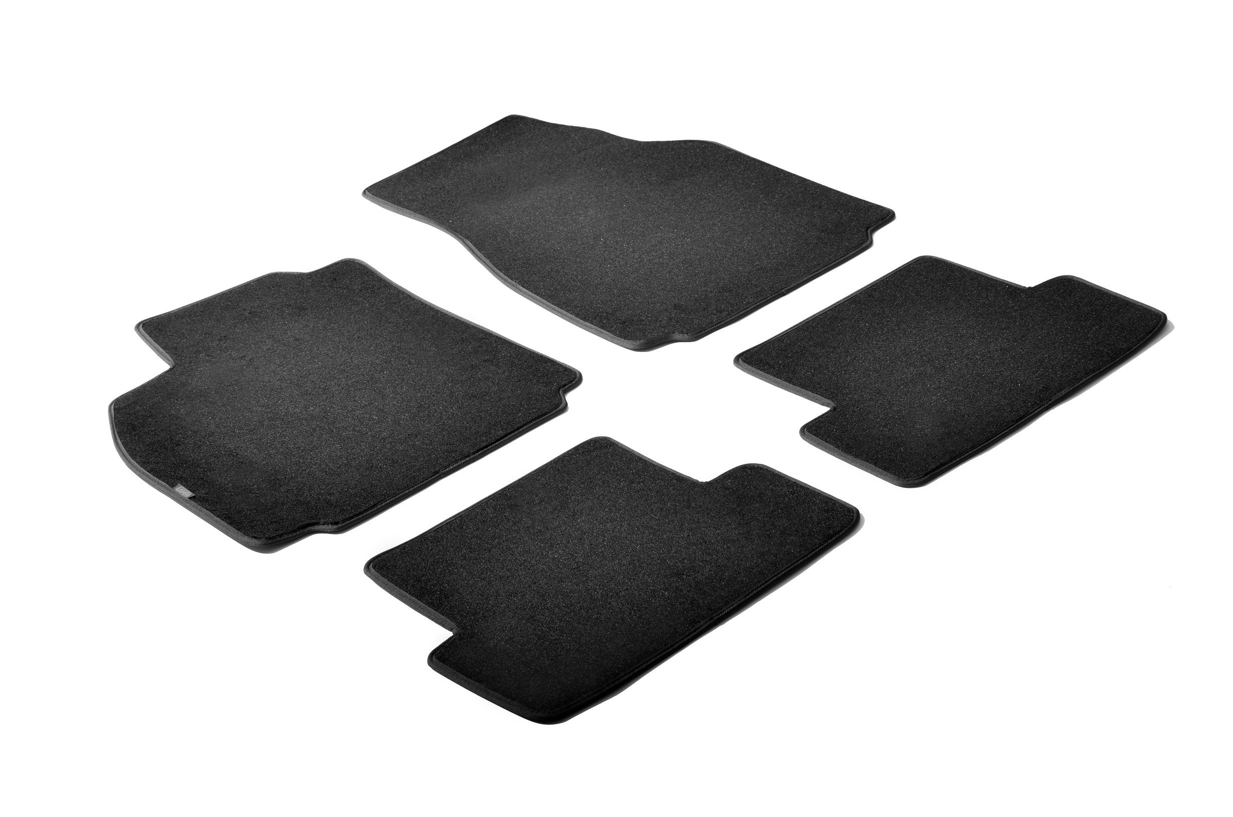 Set tappeti su misura in moquette - compatibile per Renault Megane II 3p (10/02>10/08) - Renault Megane II 4p (10/03>10/08) - Renault Megane II 5p (10/02>10/08) - Renault Megane II Grandtour (09/03>08/09) - Renault Thalia (11/08>06/14)