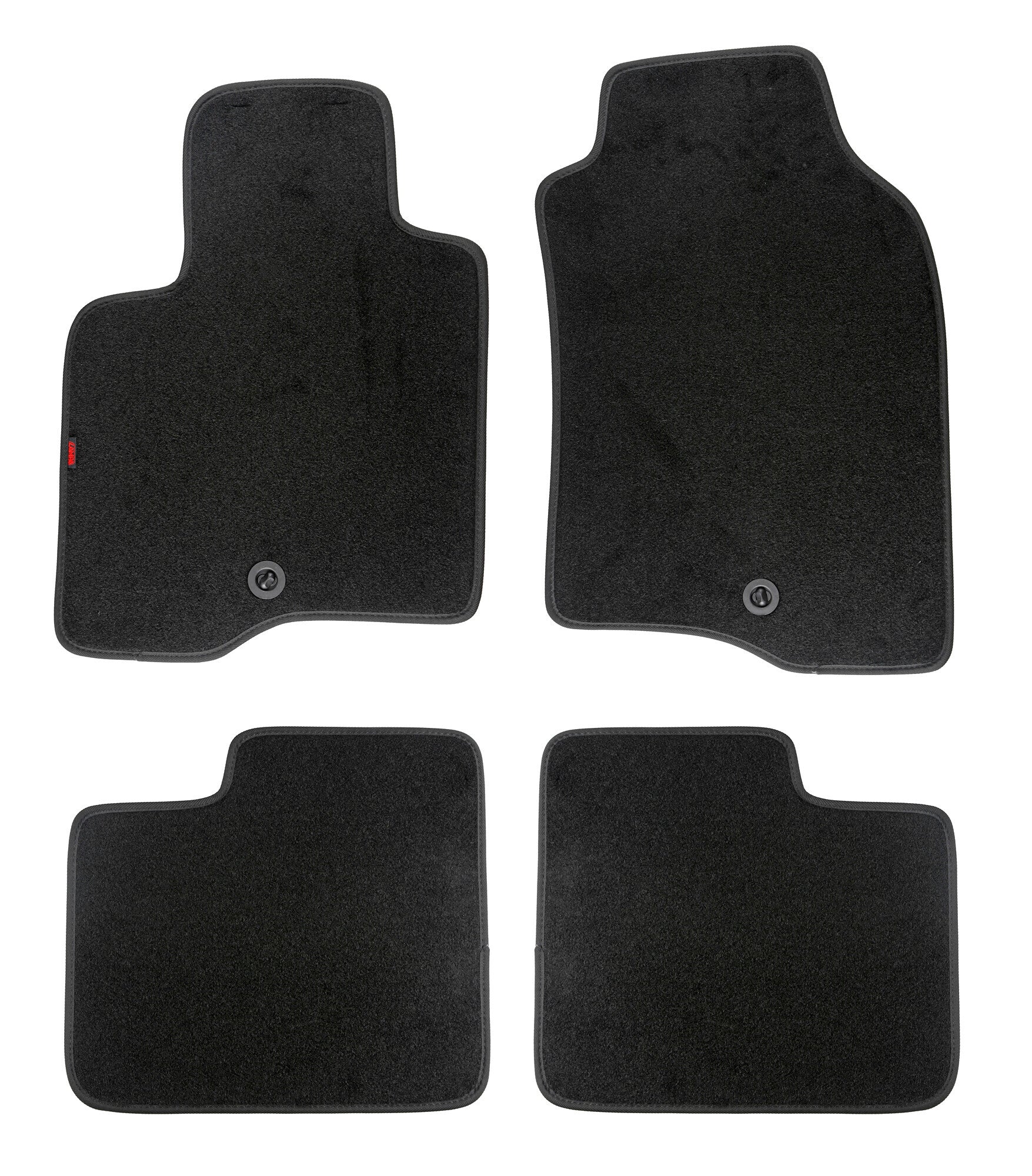 Set tappeti su misura in moquette - compatibile per Fiat Panda (02/12>05/24) 1 fix lato guida