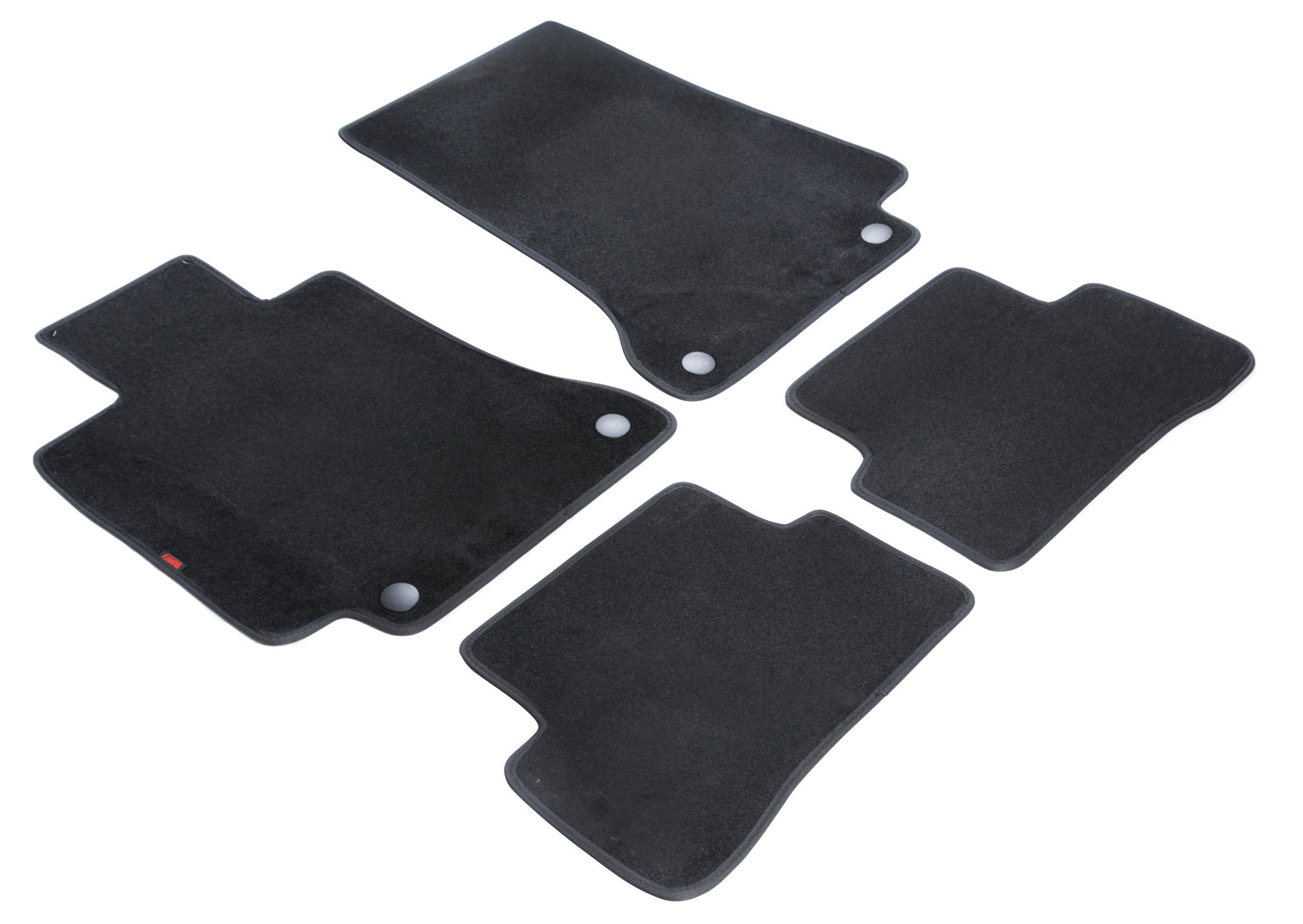 Set tappeti su misura in moquette - compatibile per Mercedes Classe C 4p (03/14>05/21) - Mercedes Classe C sw (09/14>05/21)