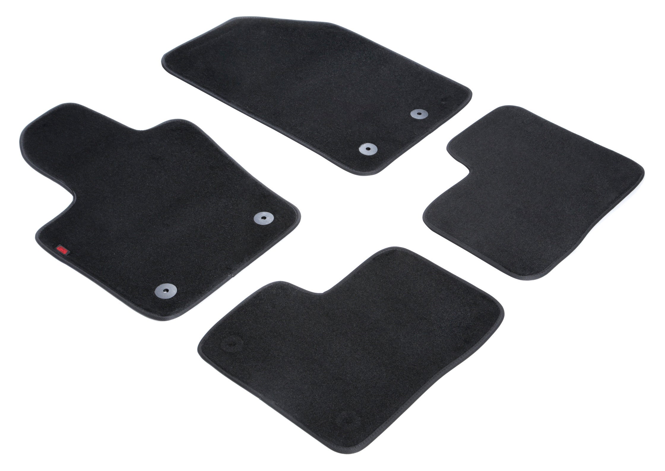 Set tappeti su misura in moquette - compatibile per Fiat 500X (02/15>05/25) - Jeep Renegade (09/14>)