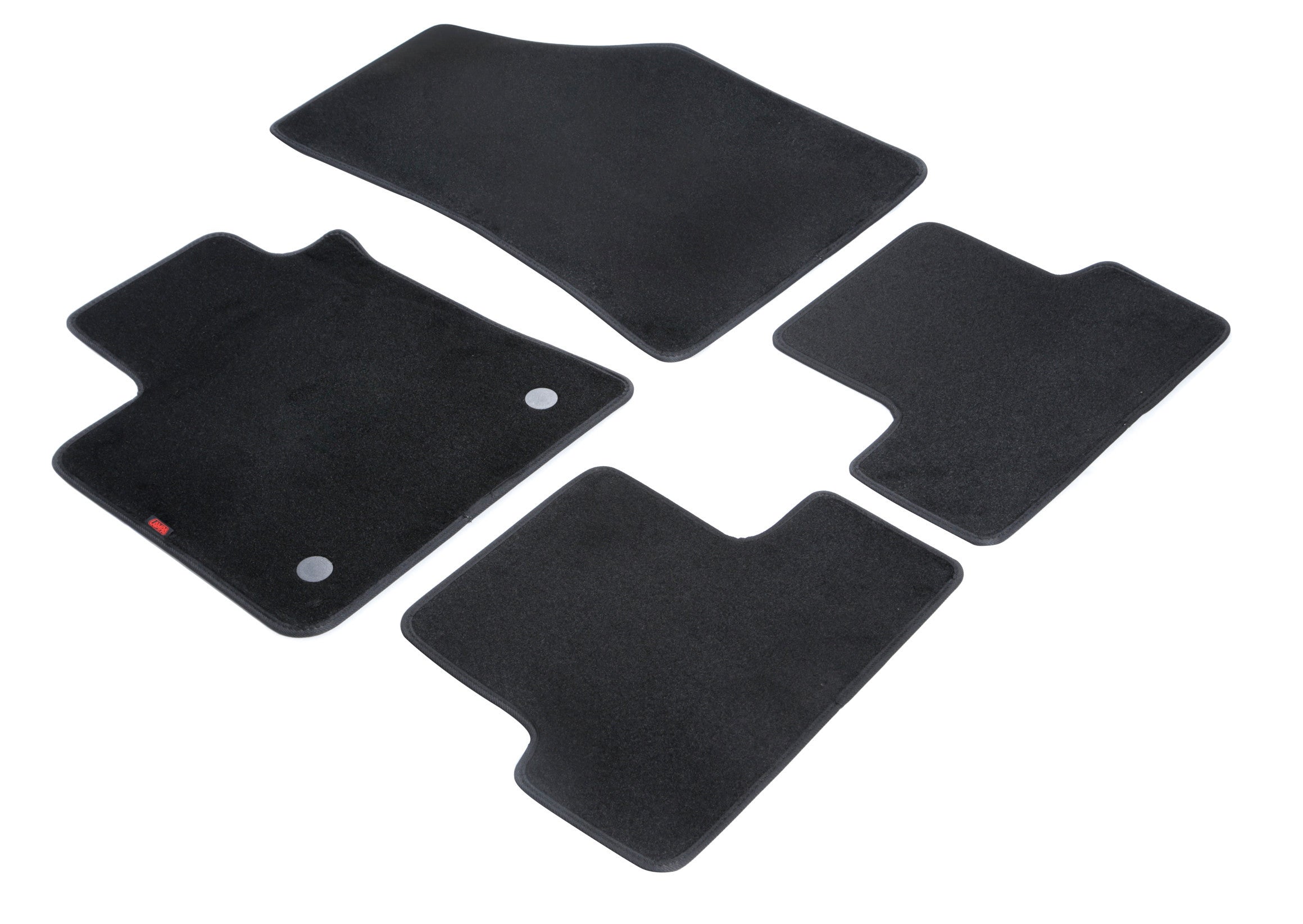 Set tappeti su misura in moquette - compatibile per Renault Megane IV Berlina (01/16>07/20) - Renault Megane IV Sporter (10/16>07/20) - Renault Megane IV Berlina (08/20>12/23) - Renault Megane IV Sporter (08/20>11/24)