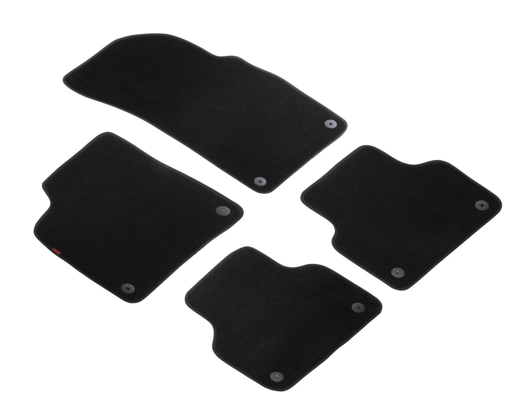 Set tappeti su misura in moquette - compatibile per Audi Q7 (10/19>03/24) - Audi Q8 (09/18>) - Audi Q7 (04/24>)