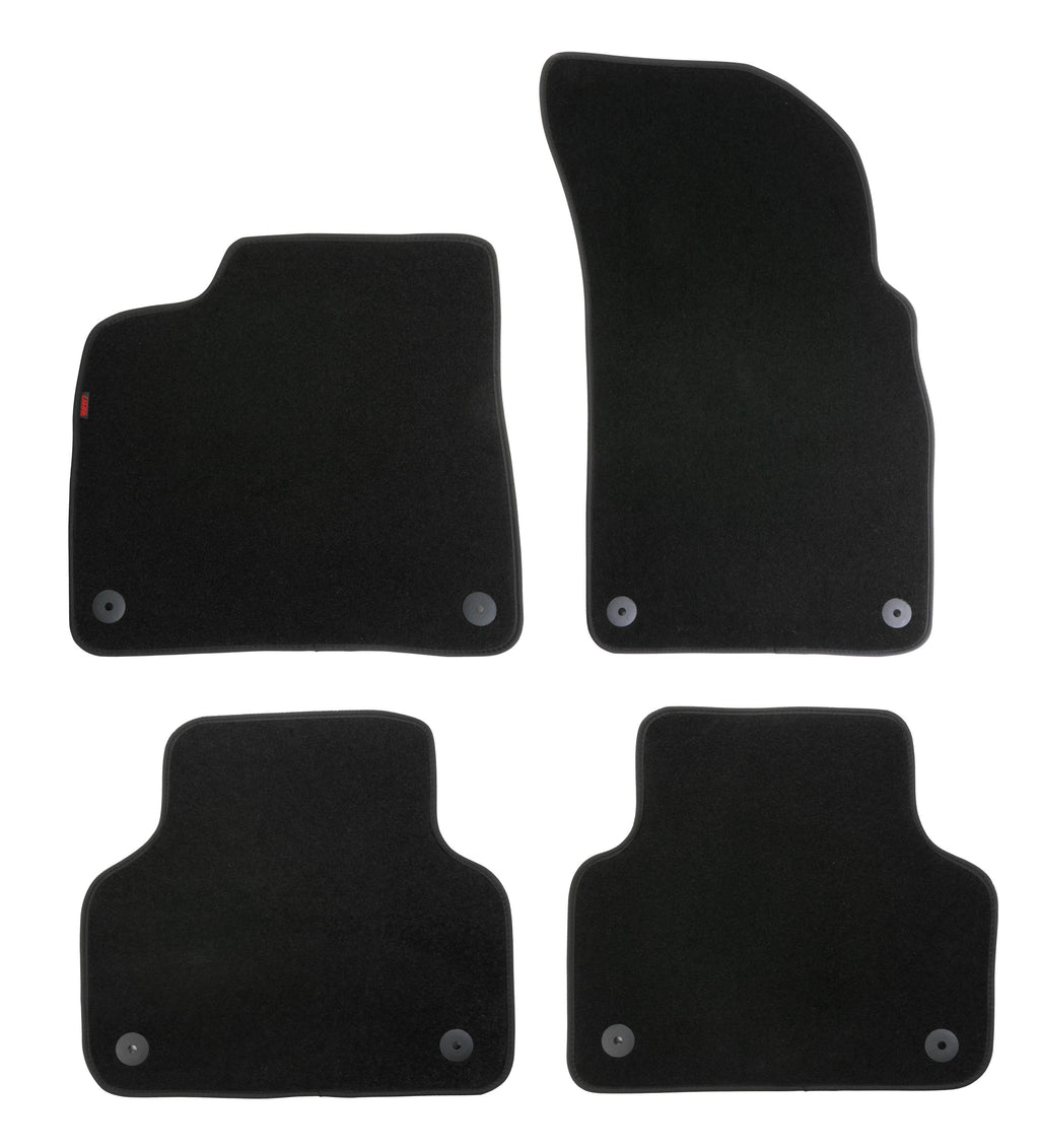 Set tappeti su misura in moquette - compatibile per Audi Q7 (10/19>03/24) - Audi Q8 (09/18>) - Audi Q7 (04/24>)