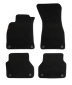 Set tappeti su misura in moquette - compatibile per Audi A6 4p (07/18>05/25) - Audi A6 Avant (08/18>04/25) - Audi A7 Sportback (04/18>04/25) - Audi A6 Allroad (09/19>09/24)