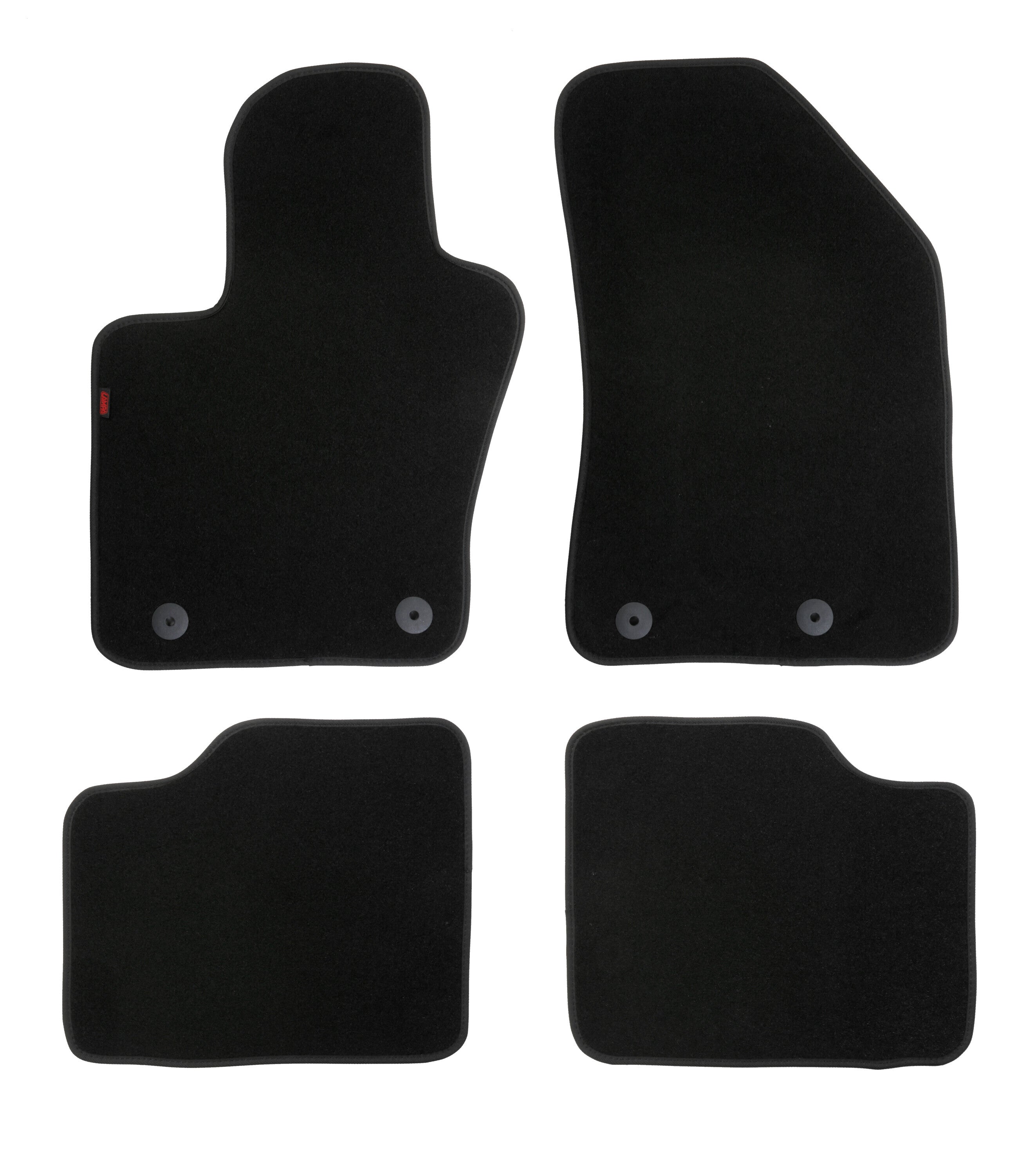 Set tappeti su misura in moquette - compatibile per Jeep Compass (07/17>05/25)