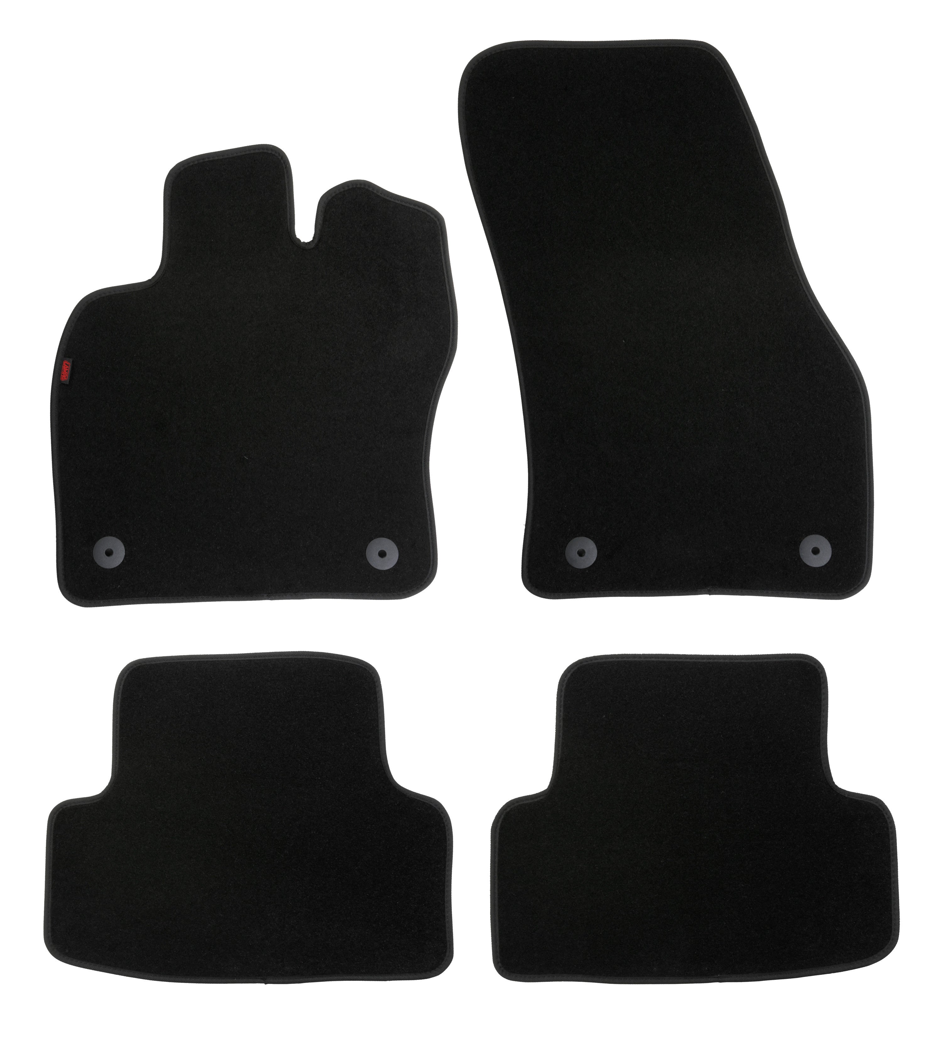 Set tappeti su misura in moquette - compatibile per Seat Ateca (07/16>)
