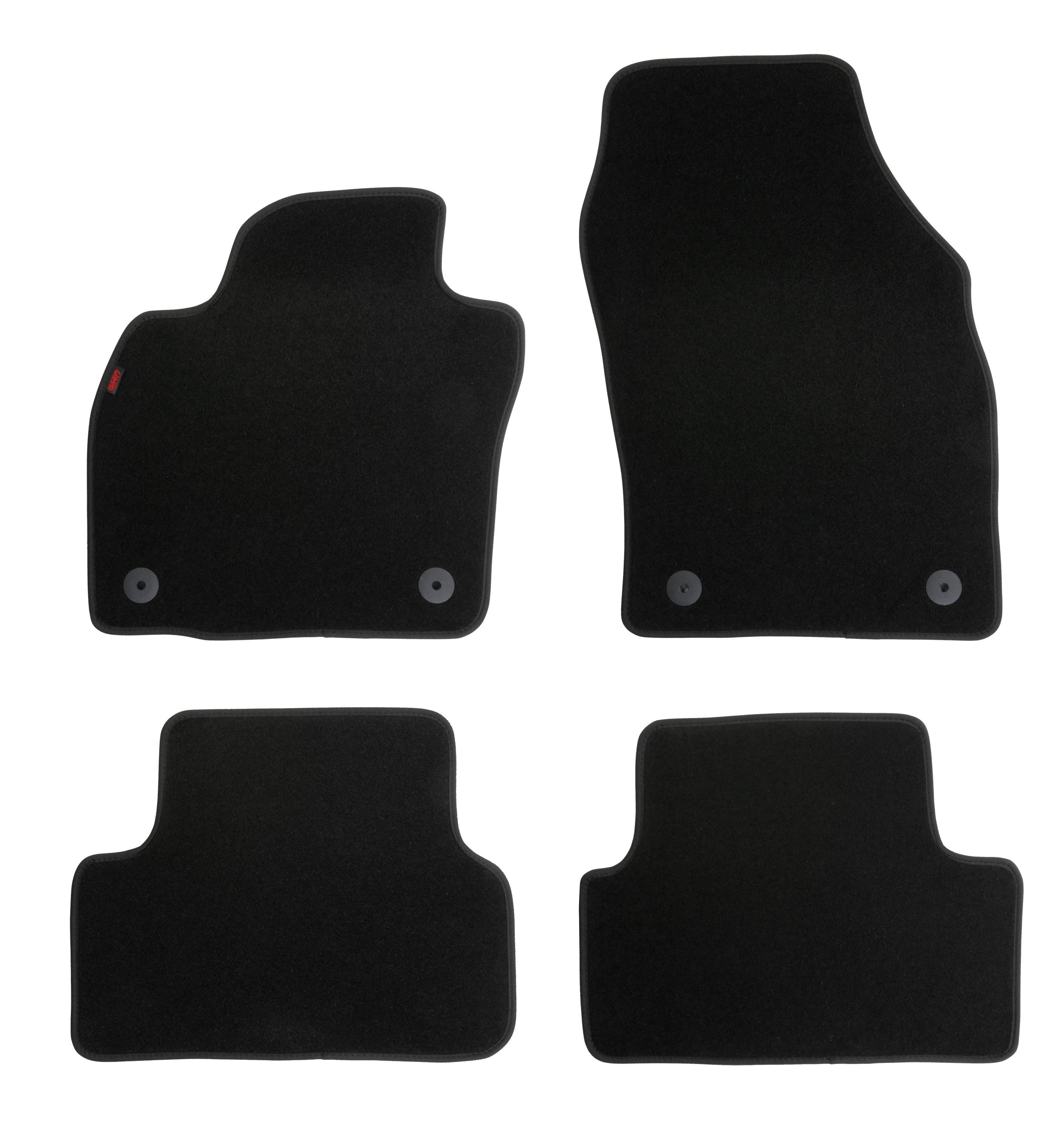 Set tappeti su misura in moquette - compatibile per Volkswagen T-Cross (04/19>)