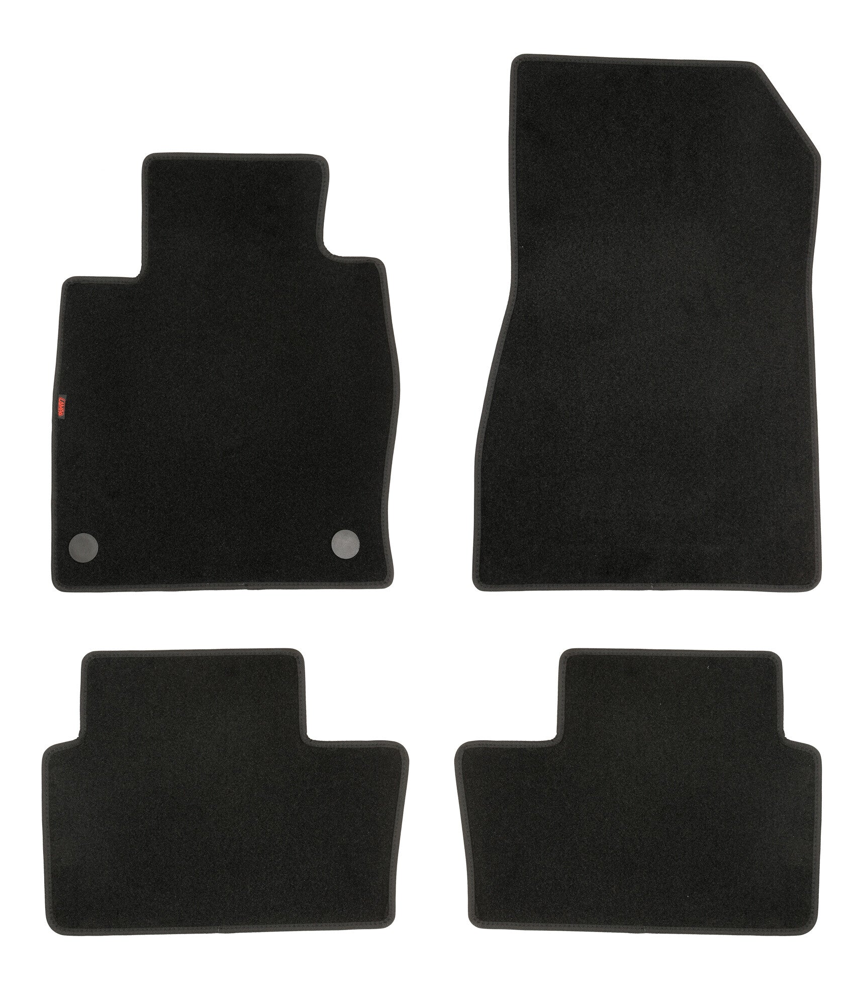 Set tappeti su misura in moquette - compatibile per Nissan Juke (12/19>)