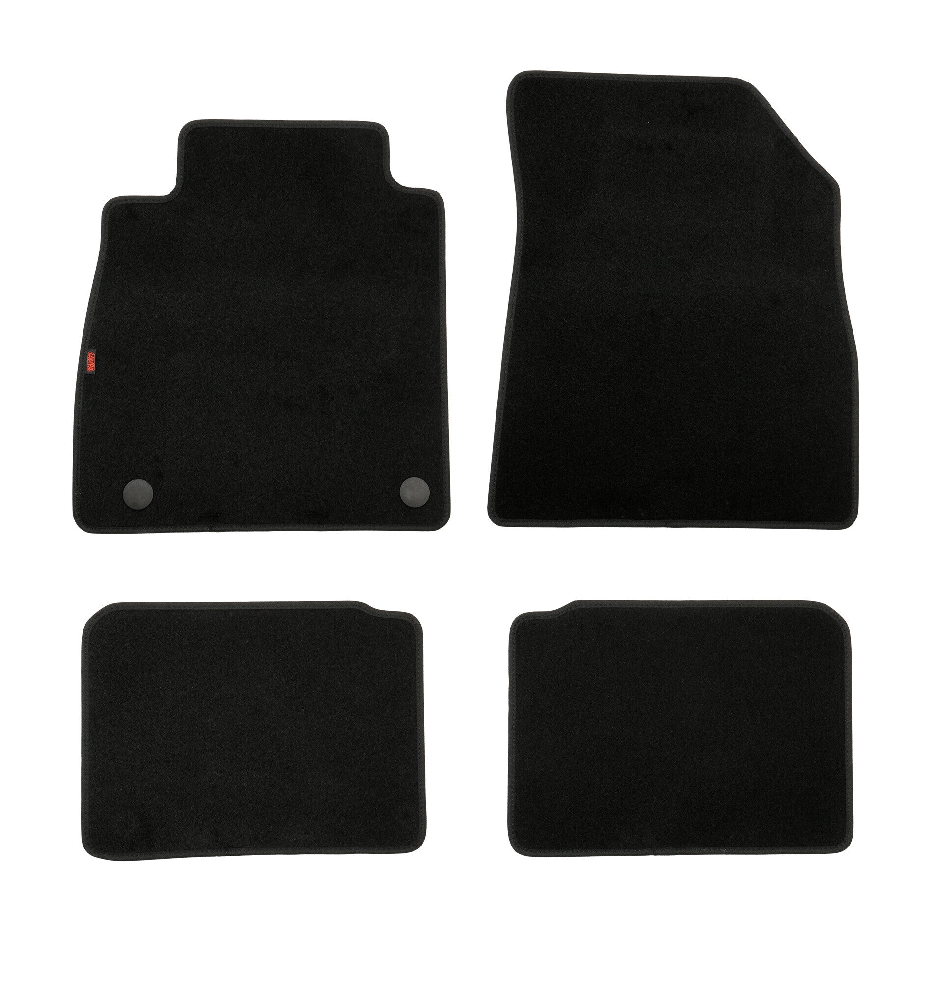 Set tappeti su misura in moquette - compatibile per Nissan Micra (03/17>06/23)
