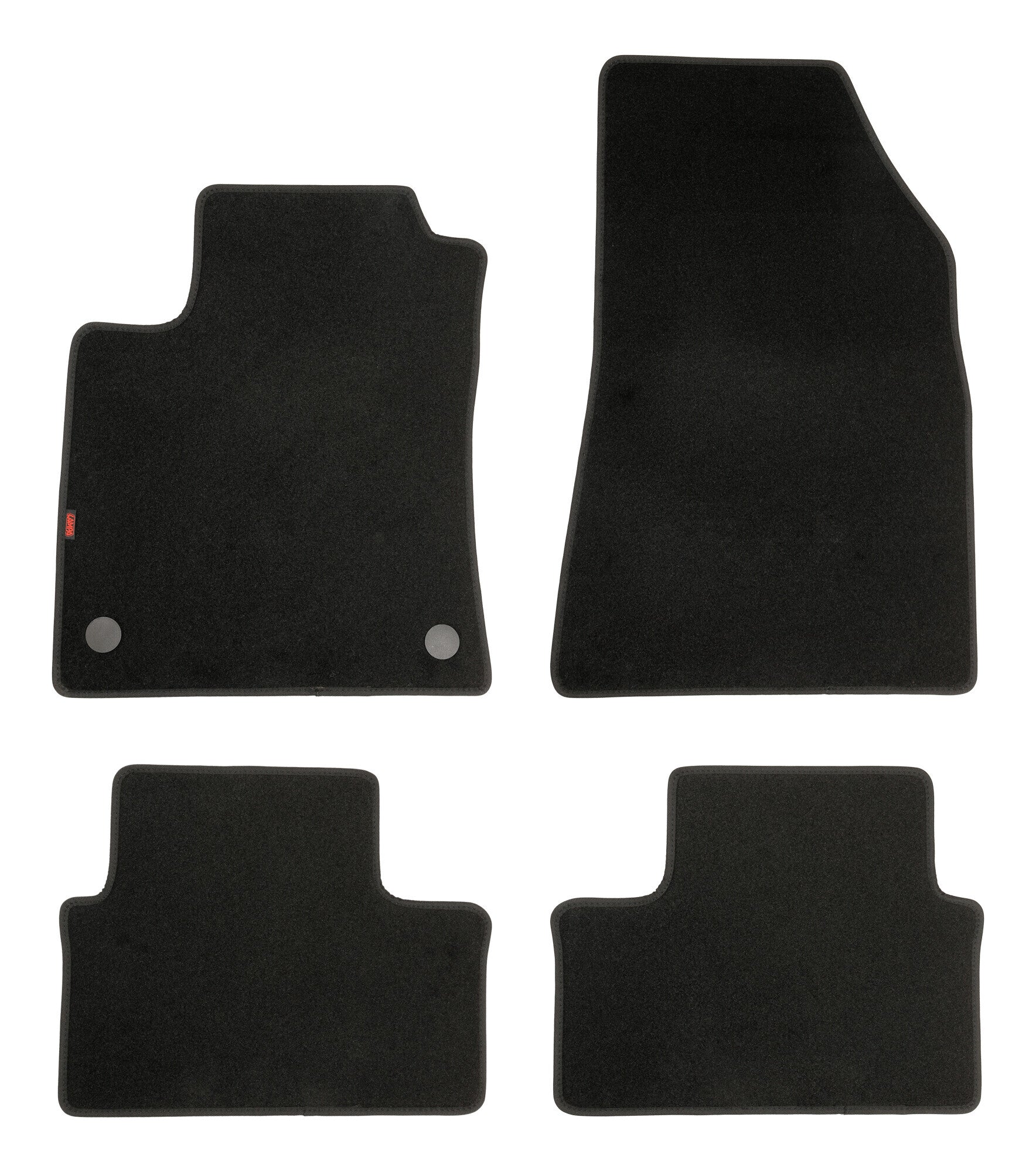 Set tappeti su misura in moquette - compatibile per Renault Clio V 5p (08/19>10/25) - Renault Clio VI (11/25>)