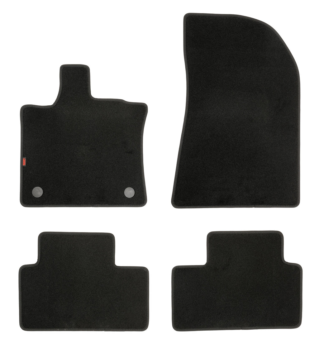 Set tappeti su misura in moquette - compatibile per Renault Captur (12/19>)
