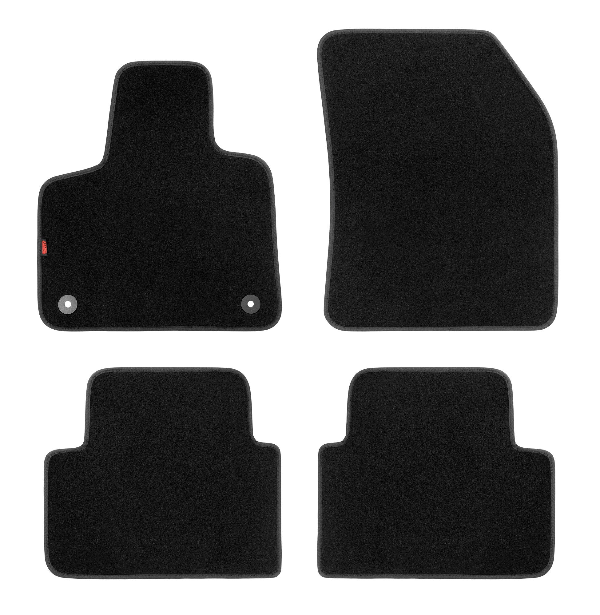 Set tappeti su misura in moquette - compatibile per Citroen C5 Aircross (12/18>07/25) no Phev