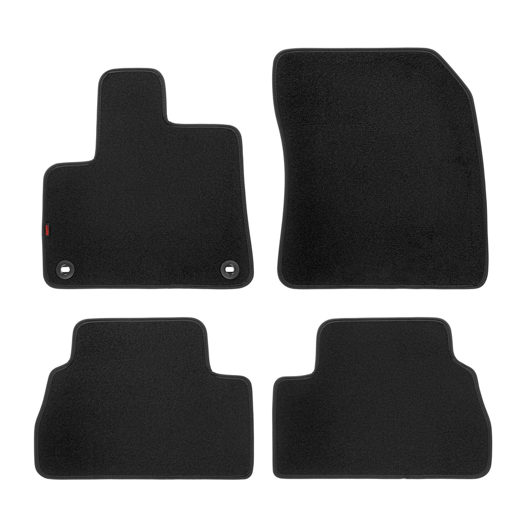 Set tappeti su misura in moquette - compatibile per Citroen Berlingo M (09/18>01/22) - Citroen Berlingo XL (09/18>01/22) - Opel Combo Life (01/18>01/22) - Peugeot Rifter (08/18>01/22) - Citroen Berlingo XL (02/22>05/24) - Opel Combo E-Life (02/22>) - O...