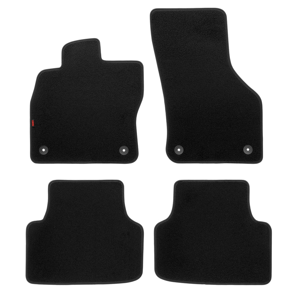 Set tappeti su misura in moquette - compatibile per Skoda Octavia 5p (06/20>02/24) - Skoda Octavia Wagon (06/20>02/24) - Skoda Octavia 5p (03/24>) - Skoda Octavia Wagon (03/24>)