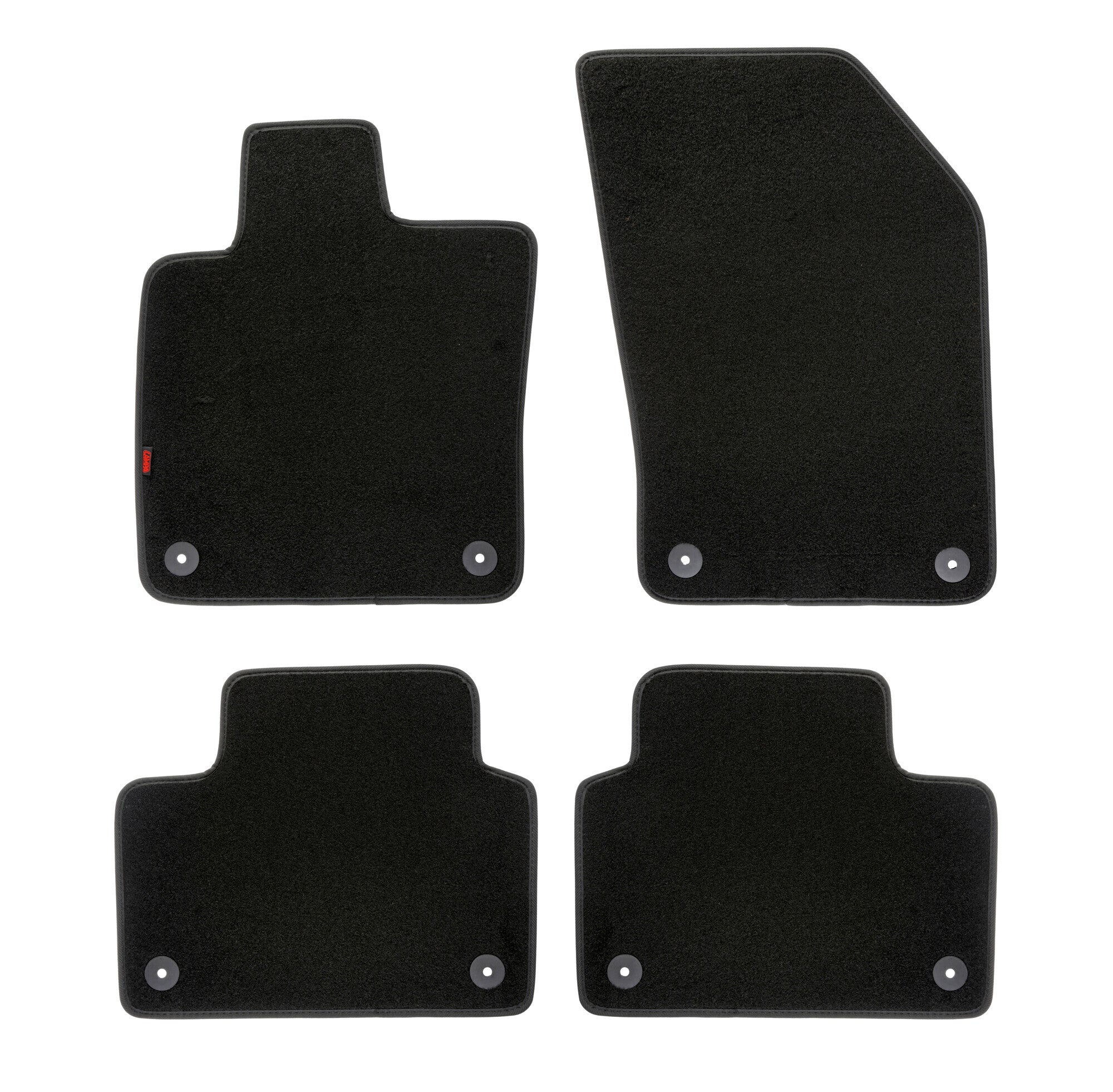 Set tappeti su misura in moquette - compatibile per Volvo V60 (09/18>) - Volvo V60 Cross Country (11/18>04/25)