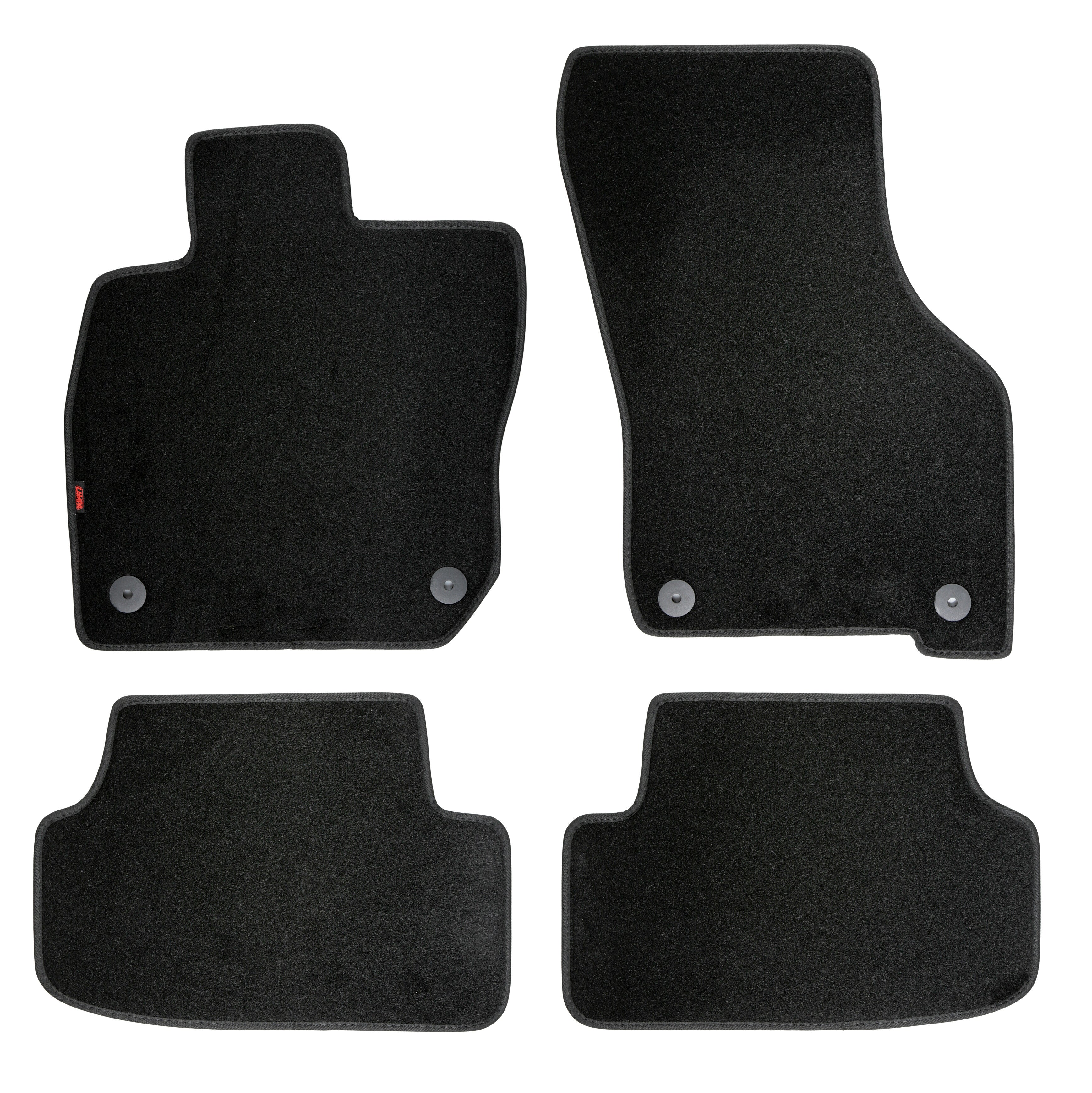 Set tappeti su misura in moquette - compatibile per Audi A3 Sportback (05/20>02/24) - Audi A3 Allstreet (03/24>) - Audi A3 Sportback (03/24>)