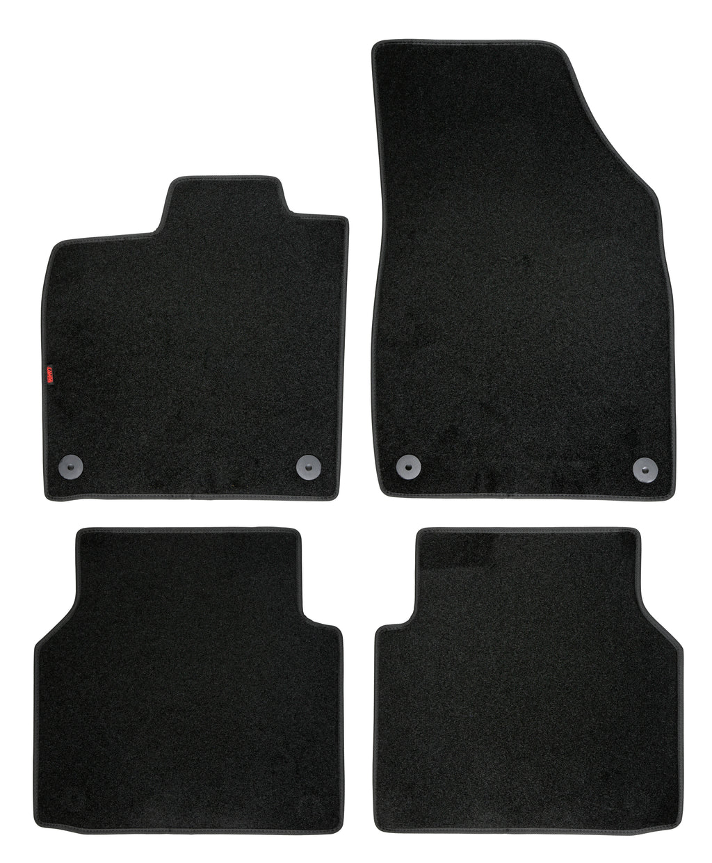 Set tappeti su misura in moquette - compatibile per Audi Q4 E-Tron 5p (06/21>) - Skoda Enyaq 5p (11/20>)