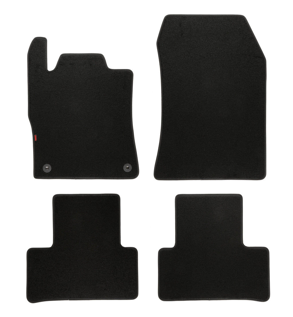 Set tappeti su misura in moquette - compatibile per Opel Astra L 5p (12/21>) - Peugeot 308 5p (08/21>) - DS DS4 5p (08/21>)