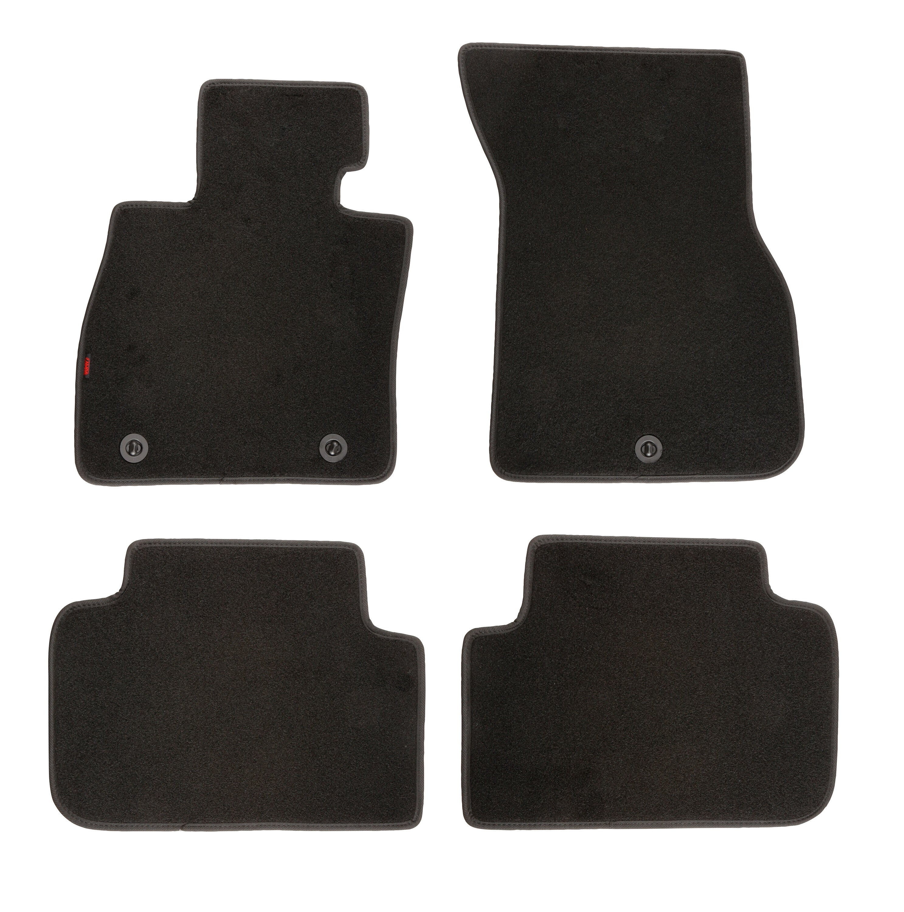 Set tappeti su misura in moquette - compatibile per Bmw Serie 1 (F40) (07/19>05/24) - Bmw Serie 1 (F70) (06/24>)