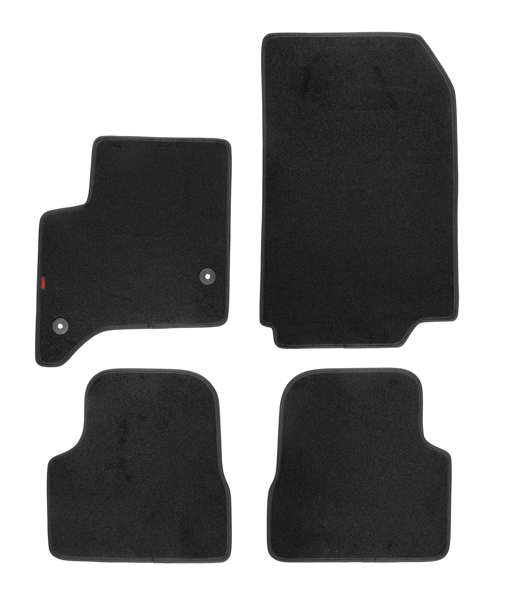 Set tappeti su misura in moquette - compatibile per Jeep Avenger (12/22>) ibrida
