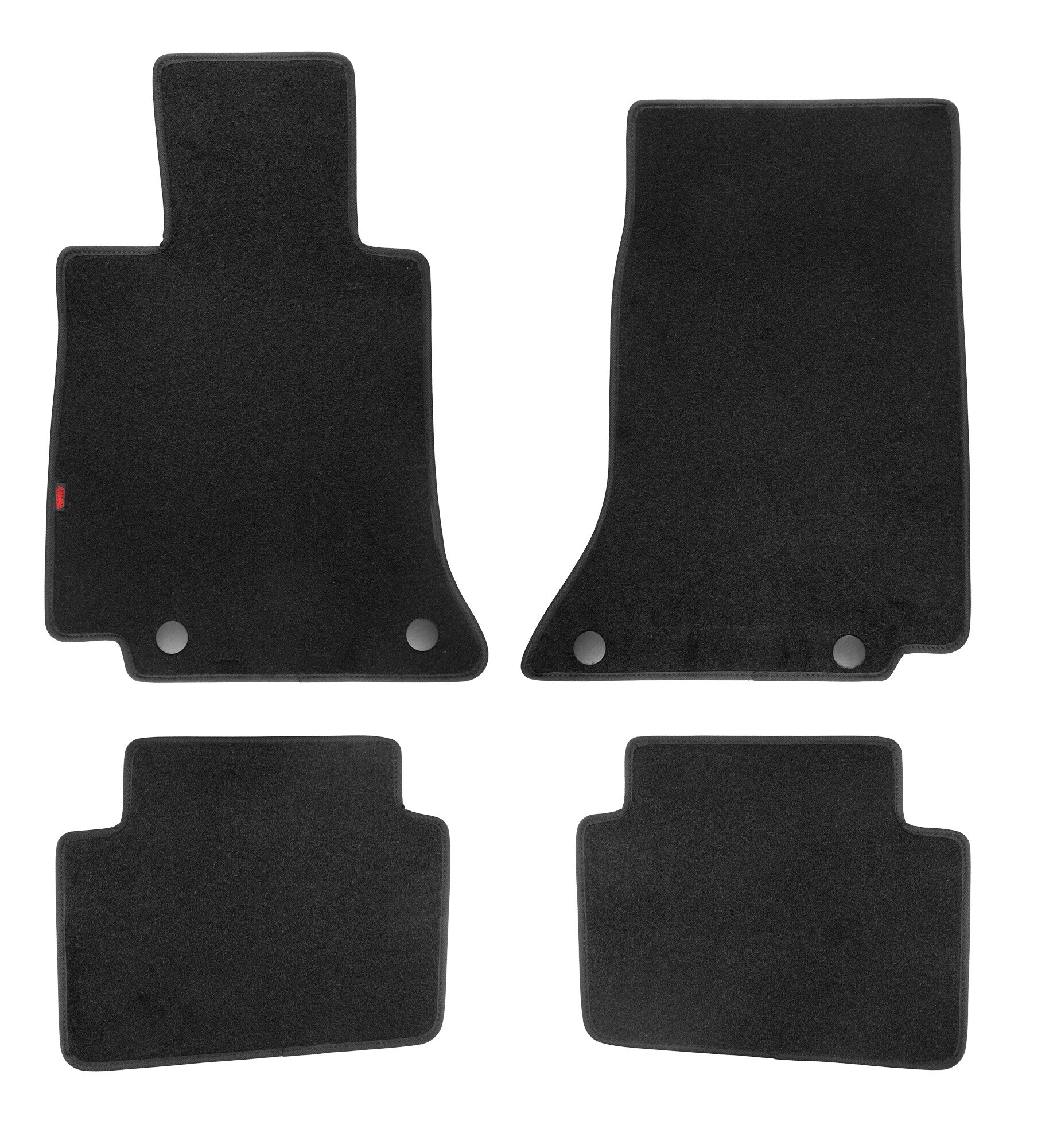 Set tappeti su misura in moquette - compatibile per Mercedes Classe C 4p (06/21>)