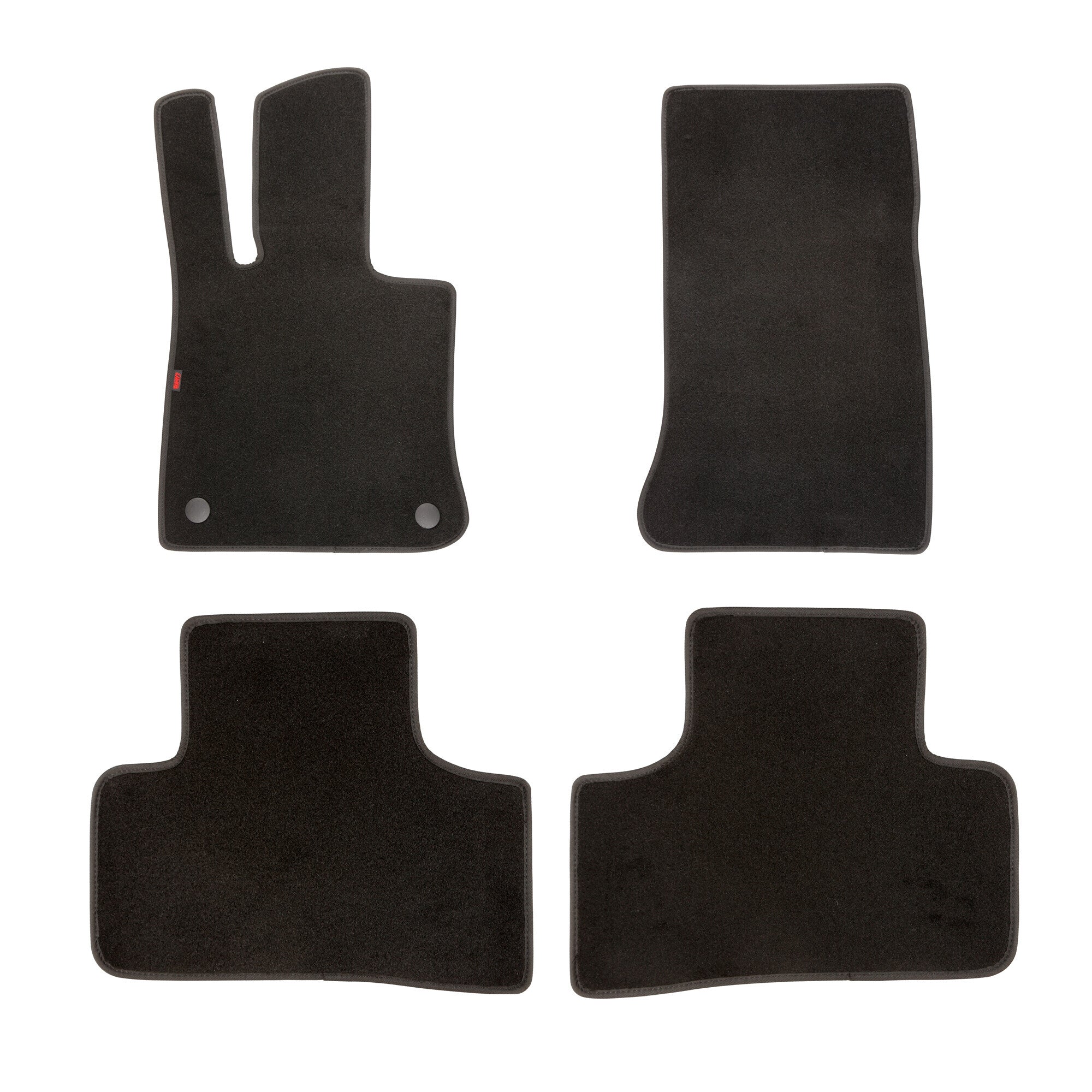 Set tappeti su misura in moquette - compatibile per Mercedes GLC (09/22>) - Mercedes GLC Coupè (06/23>)