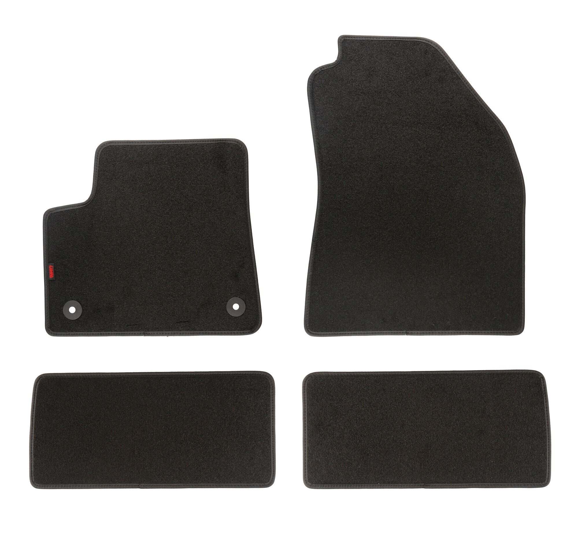 Set tappeti su misura in moquette - compatibile per Citroen C3 (07/24>) elettrica - Citroen C3 Aircross (08/24>) elettrica