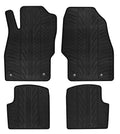 Set tappeti su misura in gomma - compatibile per Renault Clio III 3p (10/05>01/13) - Renault Clio III 5p (10/05>01/13) - Renault Clio III Sportour (02/08>08/13)