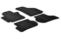 Set tappeti su misura in gomma - compatibile per Seat Altea (04/04>12/14) - Seat Toledo (01/05>09/09) - Volkswagen Golf Plus (05/05>07/14)