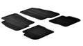 Set tappeti su misura in gomma - compatibile per Abarth Punto 3p (05/08>06/11) - Abarth Punto Evo 3p (06/10>04/12) - Fiat Punto 3p (01/12>08/18) - Fiat Punto 5p (01/12>04/19) - Fiat Punto Evo 3p (10/09>04/12) - Fiat Punto Evo 5p (10/09>04/12)