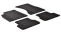 Set tappeti su misura in gomma - compatibile per Audi A6 4p (04/11>06/18) - Audi A6 Allroad (03/12>08/19) - Audi A6 Avant (09/11>07/18) - Audi A7 Sportback (10/10>03/18)