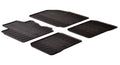 Set tappeti su misura in gomma - compatibile per Nissan Note (03/06>09/13)