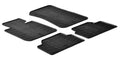 Set tappeti su misura in gomma - compatibile per Bmw Serie 1 (E81) (03/07>06/12) - Bmw Serie 1 (E87) (09/04>08/11) - Bmw Serie 1 Cabrio (E88) (03/08>09/11) - Bmw Serie 1 Coupè (E82) (09/07>12/13)