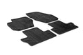 Set tappeti su misura in gomma - compatibile per Volvo S60 4p (09/10>10/18) - Volvo S60 Cross Country (08/15>10/18) - Volvo V60 (11/10>08/18) - Volvo V60 Cross Country (05/15>10/18)